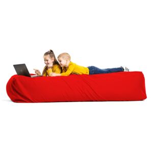 Piros Komfort babzsák ágy