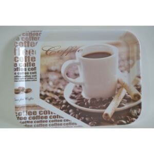 Ach Impex tálca műanyag kávés 39.5*29*2.3 cm
