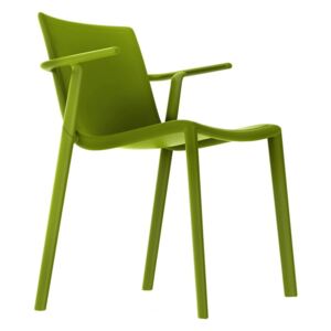 Kat 2 db olivazöld kerti karfás szék - Resol