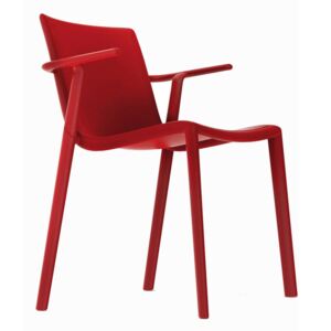 Kat 2 db piros kerti karfás szék - Resol