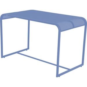 MWH kék fém balkon asztal, 63 x 110 cm - ADDU