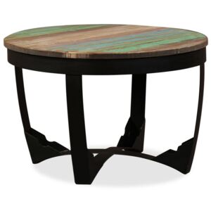 VidaXL tömör újrahasznosított fa kisasztal 60 x 40 cm