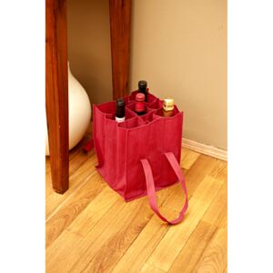 Astoreo Üvegpalackszállító táska piros