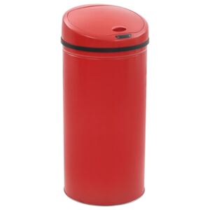 VidaXL szenzoros szemeteskuka 52 literes piros