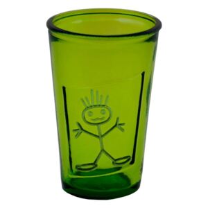 Zeus zöld pohár újrahasznosított üvegből, 300 ml - Ego Dekor