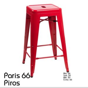 Paris 66 bárszék piros