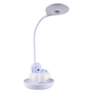 Polux LED Dimmelhető gyermek asztali lámpa DOG LED/2,5W/230V kék SA1359