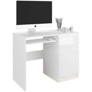 Modern íróasztal N33 fehér