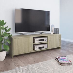VidaXL sonoma tölgy színű forgácslap TV-szekrény 120 x 30 x 37,5 cm