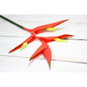 Mű kakasvirág - piros (m. 73 cm) méret