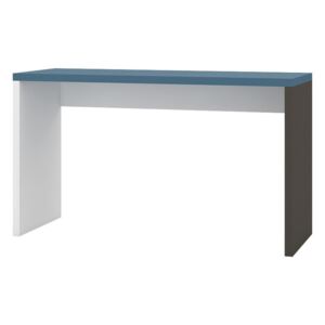 Íróasztal NVBG5 Fehér + szürke + kék