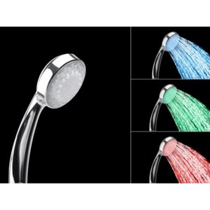 Beliani Zuhanyrózsa LED világítással, 3 különböző szín
