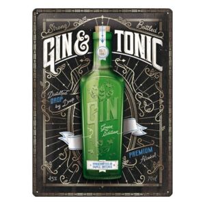 Gin & Tonic dekorációs falitábla - Postershop