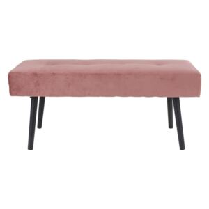 SKIBY rózsaszín bársony ülőpad