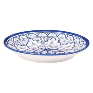 CASBAH tányér 21cm kék mintás