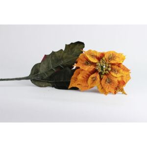 Narancssárga mikulásvirág 83cm