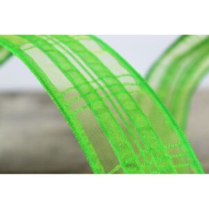 Zöld átlátszó szalag mintákkal 4cm