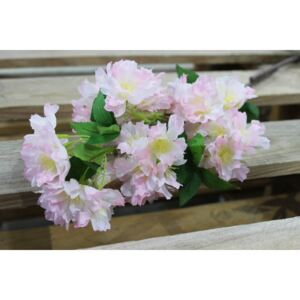 Rózsaszín mű japáncseresznye virágok 70cm