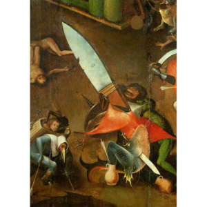 The Last Judgement : Detail of the Dagger Festmény reprodukció, Hieronymus Bosch