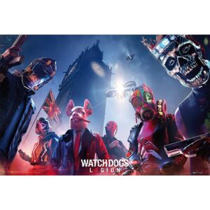 Watch Dogs - Keyart Legion Plakát, (91,5 x 61 cm)