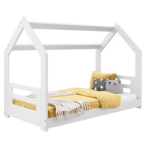AMI bútorok HÁZIKÓ D2B gyerek ágy 160x80cm tömör fehér