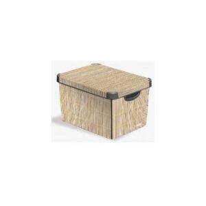 Fedeles tároló doboz DECO S - bamboo