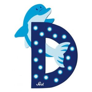 Sevi fa betűk - D - Delfin kék kifutó