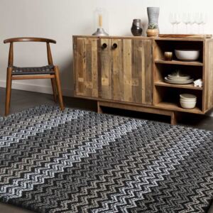 Barna-szürke szőnyeg a nappaliba Szélesség: 80 cm | Hossz: 150 cm