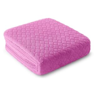 Luxus takaró rózsaszínben Szélesség: 170 cm | Hossz: 210 cm
