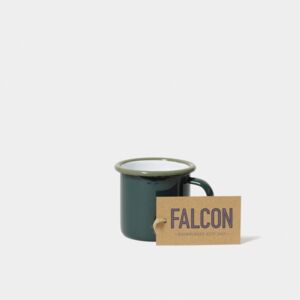 Sötétzöld zománcozott kávéscsésze, 160 ml - Falcon Enamelware