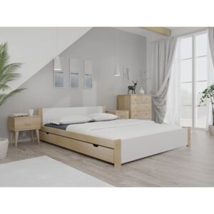 IKAROS ágy 120x200 cm, fenyőfa Ágyrács: Ágyrács nélkül, Matrac: Coco Maxi 23 cm matraccal
