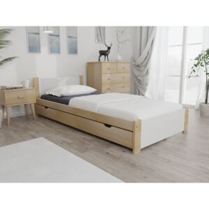 IKAROS ágy 90x200 cm, fenyőfa Ágyrács: Ágyrács nélkül, Matrac: Matrac nélkül