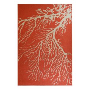 Coral piros kültéri szőnyeg, 133 x 190 cm - Floorita
