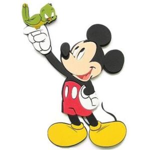 Disney habszivacs fali dekoráció - Mickey egér madárkával