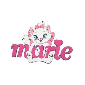 Habszivacs fali dekoráció - Marie cica