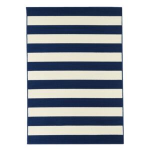 Stripes kék-fehér szőnyeg, 133 x 190 cm - Floorita