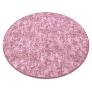 SOLID szőnyeg kör rózsaszín 60 KONKRÉT kerék 100 cm