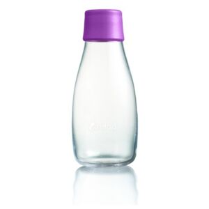 Lila üvegpalack élettartam garanciával, 300 ml - ReTap