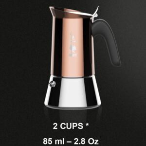 Bialetti Venus (2021) 2 személyes kávéfőző 0,85 dl rosegold - 7272/CN