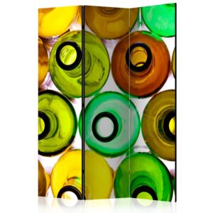 Paraván - Bottles (background) 135x172 cm