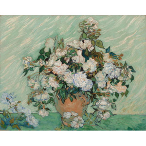 Roses, 1890 Festmény reprodukció, Vincent van Gogh