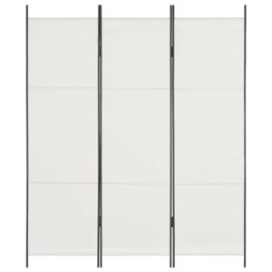 Fehér 3 paneles paraván 150 x 180 cm
