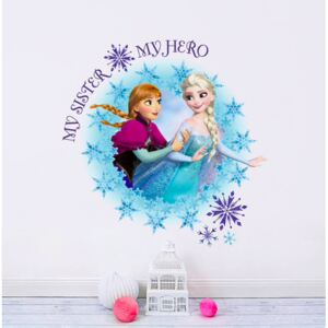 Falmatrica "Elsa és Anna 2" 50x50cm