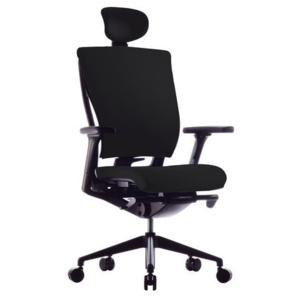 Sidiz irodai szék, fekete