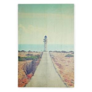 Lighthouse borovi fenyő falitábla, 40 x 60 cm - Really Nice Things