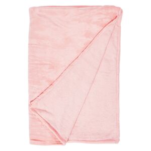 LAZY DAYS polár takaró, rózsaszín 150x200 cm