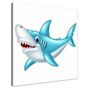 Vászonkép Kék cápa 30x30cm 2917A_1AI