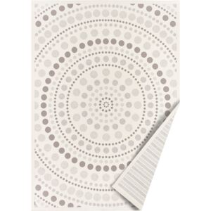 Oola fehér-szürke kétoldalas szőnyeg, 70 x 140 cm - Narma