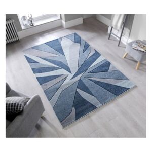 Shatter Denim szőnyeg, 120 x 170 cm - Flair Rugs