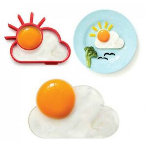 Felhő napocskával tojás és palacsintasütő forma